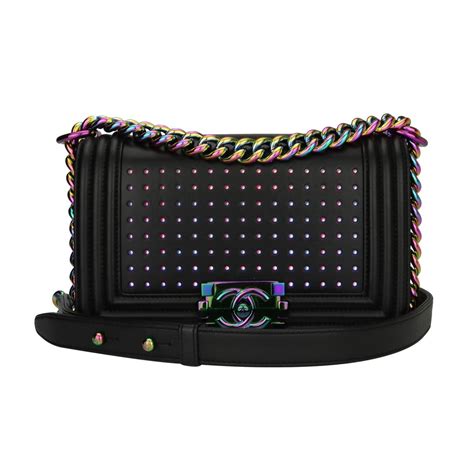 led boy bag chanel|chanel boyfriend bag.